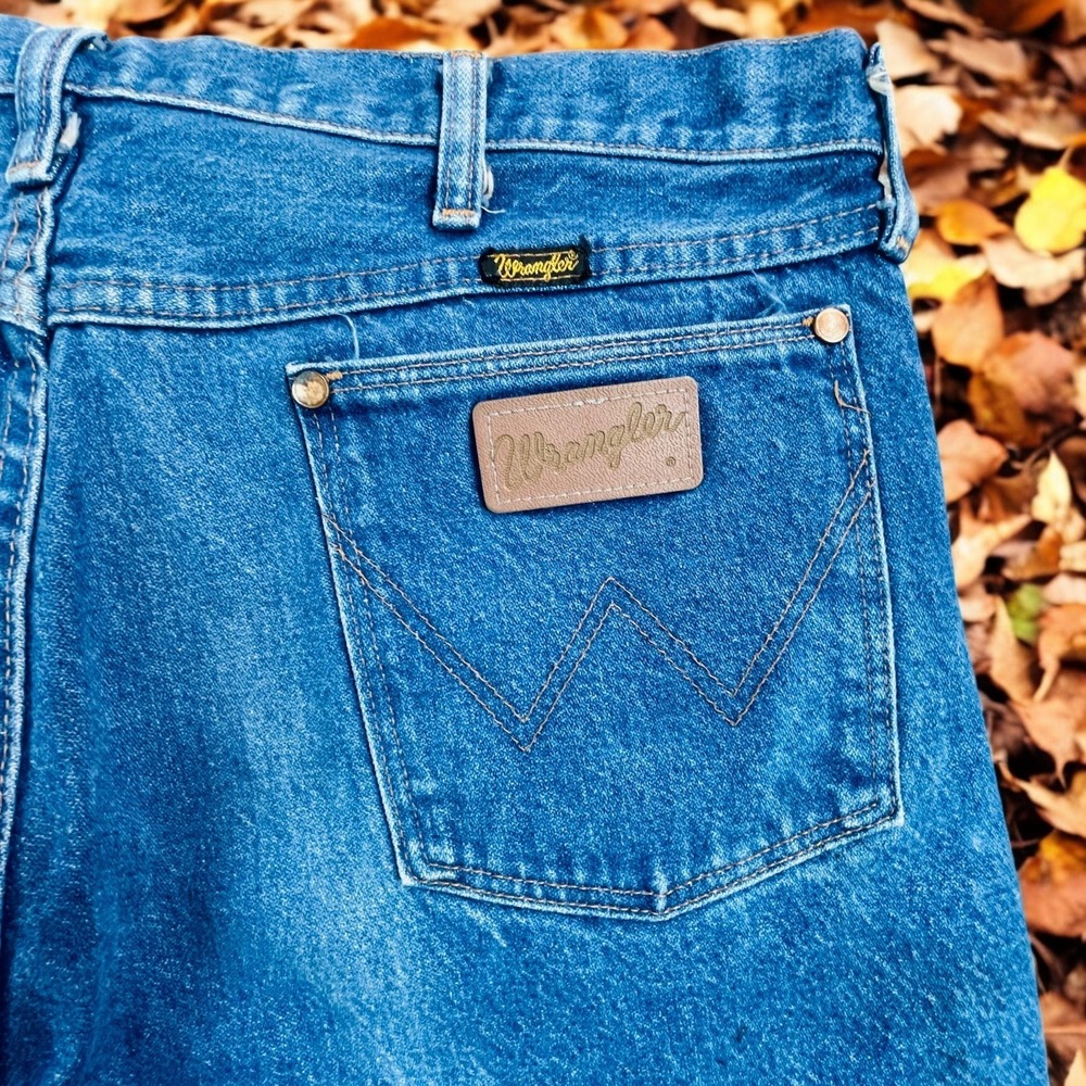 Wrangler Bootcut Jeans Blue (fit like 36/34)